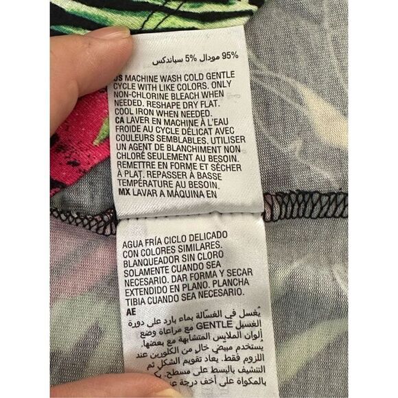 Ideology Women’s Multi Printed Tank Top Size Small - Picture 11 of 13